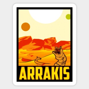 Visit Arrakis Sticker